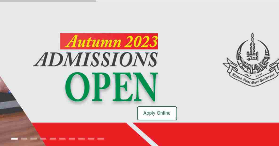 Allama Iqbal Open University Extends Admission Date For Fall Semester 2023